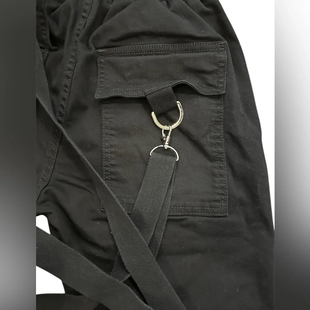 Aphrodite Women’s Black Cargo Pants Size M - Picture 4 of 4